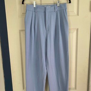 & Other Stories Light Blue Wide Leg Trousers 4